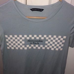 Blue abercrombie tshirt